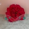 Lune Y verre Puce Murano Artisanat Art Fait Main made in France